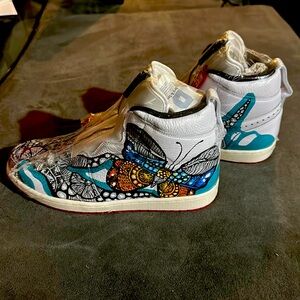 Nike Air Jordan Custom Hand Paint New sz 10.5